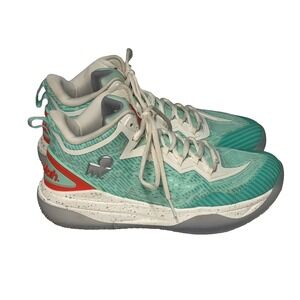 Moolah Kicks Women's Size 8 Neovolt Pro v2 Basketball Shoes Sneakers Mint Green